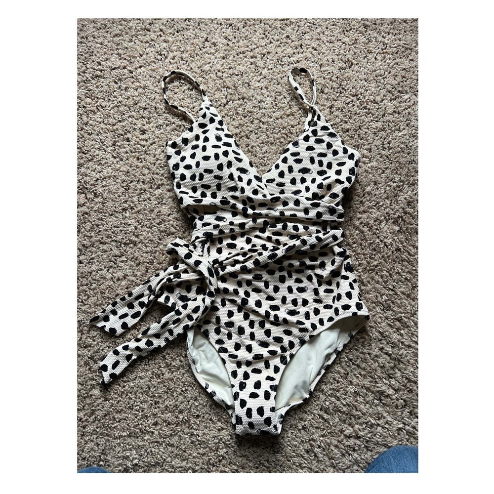 Aerie Wrap One Piece Swimsuit